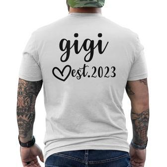 Gigi Est 2023 Best Grammy Ever Mothers Day Mens Back Print T-shirt - Seseable