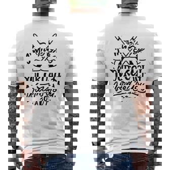 The Girl Your Coach Warned You About Ice Hockey Sports Men's T-shirt Back Print | Seseable CA