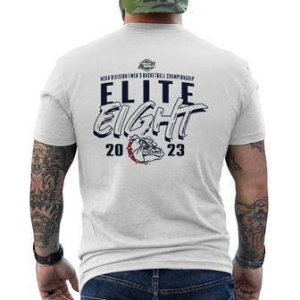 Gonzaga Bulldogs 2023 Ncaa Men’S Basketball Tournament March Madness Elite Eight Team Men's Back Print T-shirt | Mazezy DE