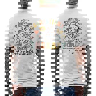 Grow To Full Potential Occupational Therapy Ot Therapist Men's Back Print T-shirt | Mazezy