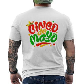 Its My Cinco De Mayo Birthday Happy Cinco De Mayo Men's T-shirt Back Print - Thegiftio UK