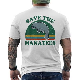 Mana- Save The Mana Chubby Mermaid Men's T-shirt Back Print - Seseable