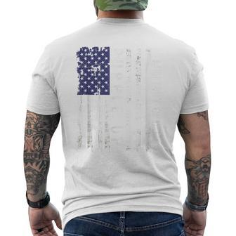 Purple Up Military Child Month Month Of The Military Child Mens Back Print T-shirt | Mazezy