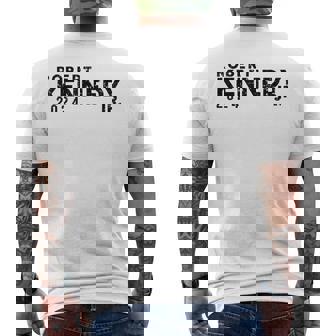 Robert Kennedy Jr For President 2024 | Rfk Jr 2024 Mens Back Print T-shirt | Mazezy