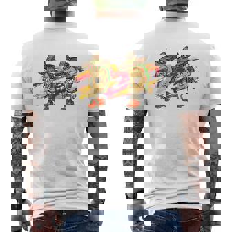 Taco Griddy Cinco De Mayo Men's Back Print T-shirt | Mazezy