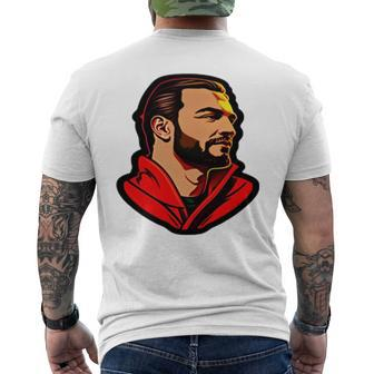 The God Giga Chad Meme Men's Crewneck Short Sleeve Back Print T-shirt