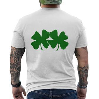 Touch My Lucky Charms And Ill Choke Your Leprechaun Men's Crewneck Short Sleeve Back Print T-shirt - Monsterry