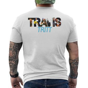 Travis Tritt Country Singer Men's Back Print T-shirt | Mazezy