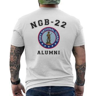 Us Army National Guard Veteran Ngb22 American Military Mens Back Print T-shirt | Mazezy UK