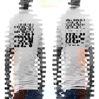 Vintage Cousin Crew Funny Grammy Pawpaw Reeducation Military Mens Back Print T-shirt - Seseable