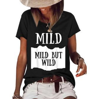 Funny Hot Taco Sauce Group Halloween Costume Mild Women Men Women's Short Sleeve Loose T-shirt - Thegiftio UK