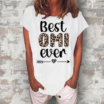 Best Omi Ever Omi Grandmother Proud Omi Grandma Women's Loosen T-shirt | Seseable CA
