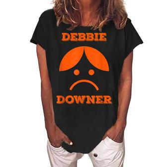 Funny Debbie Downer I Hate People T For Men And Women Women's Loosen Crew Neck Short Sleeve T-Shirt - Seseable