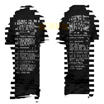 10 Reasons To Be With A Mechanic Mechanic Men's 3D T-Shirt Back Print | Mazezy