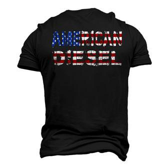 American Diesel Diesel Life Mechanic Roll Coal Men's 3D T-Shirt Back Print | Mazezy