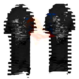 American Muscle Cars Thunderstorm Car Auto Mechanic Men's 3D T-Shirt Back Print | Mazezy