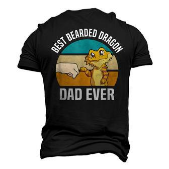 Best Bearded Dragon Dad Ever Pet Bearded Dragon Dad Men's 3D T-shirt Back Print - Seseable
