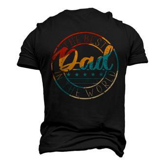 Best Dad In The World Best Dad Ever Men Husband Fathers Day Men's 3D T-shirt Back Print - Seseable