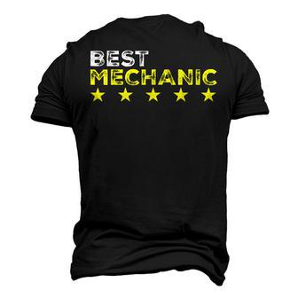 Best Mechanic Cool Profession And Job Name Men's 3D T-Shirt Back Print | Mazezy