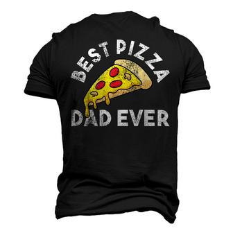 Best Pizza Dad Ever Men's 3D T-shirt Back Print - Seseable