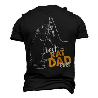 Best Rat Dad Ever Best Rat Dad Rat Men's 3D T-shirt Back Print - Seseable