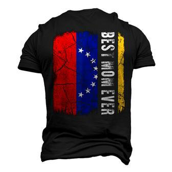 Best Venezuelan Mom Ever Venezuela Flag Men's 3D T-shirt Back Print - Seseable