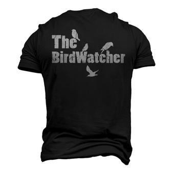 The Birdwatcher Bird Watching Lovers Birding Men Dad Men's 3D T-Shirt Back Print | Mazezy