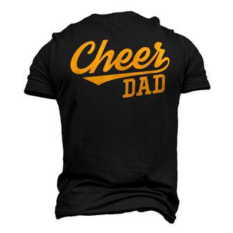 Cheer Dad Father Cheerleading Cheering Fathers Day Men's 3D T-Shirt Back Print | Mazezy