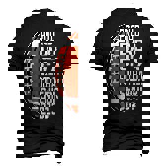 Class Of 2023 Graduate Proud Dad Of A Football 2023 Senior Men's 3D T-Shirt Back Print | Mazezy