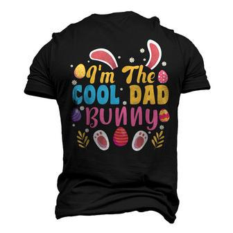 Im The Cool Dad Bunny Easter Matching Easter Party Men's 3D T-Shirt Back Print | Mazezy