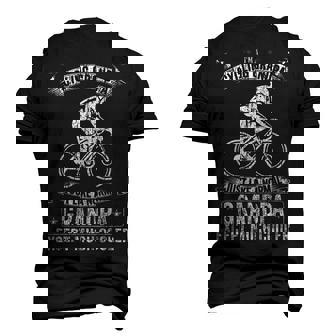 Im A Cycling Grandpa Just Like A Normal Except Much Cooler Men's 3D T-Shirt Back Print | Mazezy