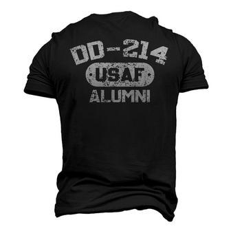 Dd214 Alumni Us Military Patriotic Retired Men's 3D T-Shirt Back Print | Mazezy