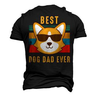 Dog Owner Men Best Dog Dad Ever Men's 3D T-shirt Back Print - Seseable
