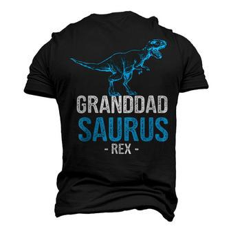 Fathers Day For Grandpa Granddad Saurus Rex Men's 3D T-Shirt Back Print | Mazezy