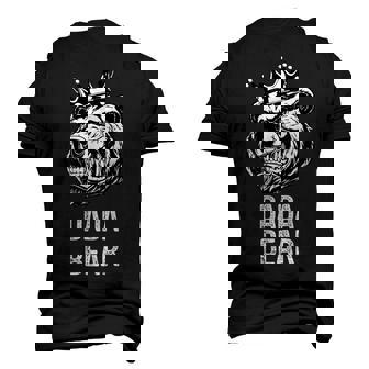 Fathers Day Grandpa Papa Dada Bear Men Women Men's 3D T-Shirt Back Print | Mazezy