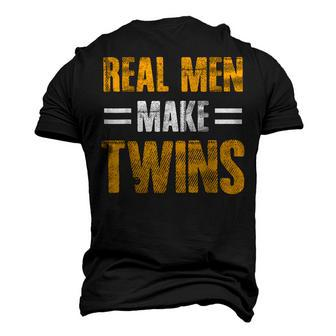 Fathers Day Humor Novelty For Twins Dad Men's 3D T-Shirt Back Print | Mazezy