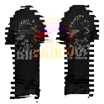 My Favorite People Call Me Daddy Men Retro Bear Dad Papa Men's 3D T-Shirt Back Print | Mazezy