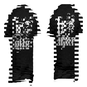 French Bulldog Dog Dad Dogfather Dogs Daddy Father Men's 3D T-Shirt Back Print | Mazezy