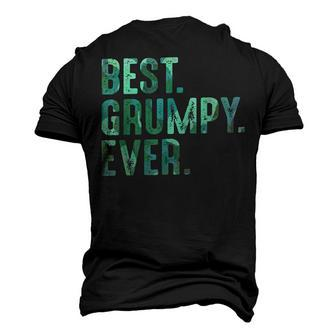Grumpy From Grandchildren Grandpa Best Grumpy Ever Men's 3D T-shirt Back Print - Seseable