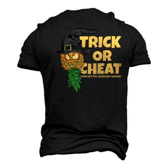Halloween Trick Or Cheat Let Husband Watch Swingers Women Men's 3D T-Shirt Back Print | Mazezy