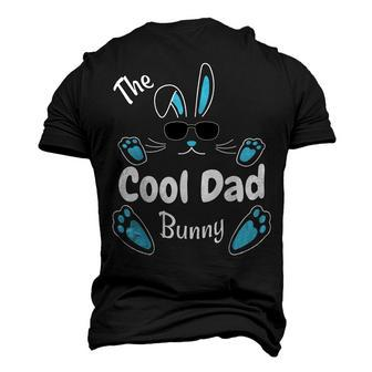Happy Easter The Cool Dad Bunny Matching Easter Men's 3D T-Shirt Back Print | Mazezy