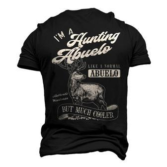 Im A Hunting Abuelo Spanish Grandpa Fathers Day Men's 3D T-Shirt Back Print | Mazezy