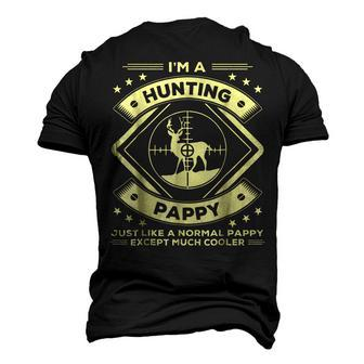 Hunting Pappy Hunter Grandpa Men's 3D T-Shirt Back Print | Mazezy