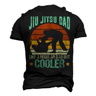 Jiu Jitsu Dad Brazilian Jiu Jitsu Training Father Men's 3D T-Shirt Back Print | Mazezy