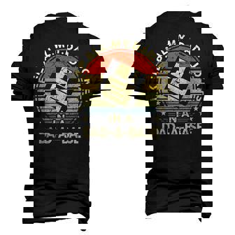 I Keep All My Dad Jokes In A Dadabase Dad Men's 3D T-Shirt Back Print | Mazezy