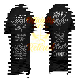 The Legend Has Retired Consulting Fee Veteran Consultant Men's 3D T-shirt Back Print - Seseable