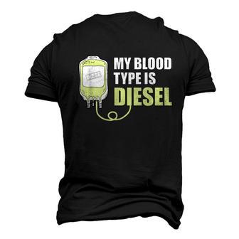 Mechanic My Blood Type Is Diesel Men's 3D T-Shirt Back Print | Mazezy