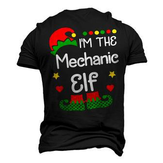 Im The Mechanic Elf Christmas Elf Costume Men's 3D T-Shirt Back Print | Mazezy