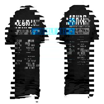 Mechanic Hourly Rate Labor Rate For Mechanic Men's 3D T-Shirt Back Print | Mazezy