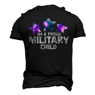 Im A Military Kid Month Of The Military Child Army Soldier Men's 3D T-Shirt Back Print | Mazezy